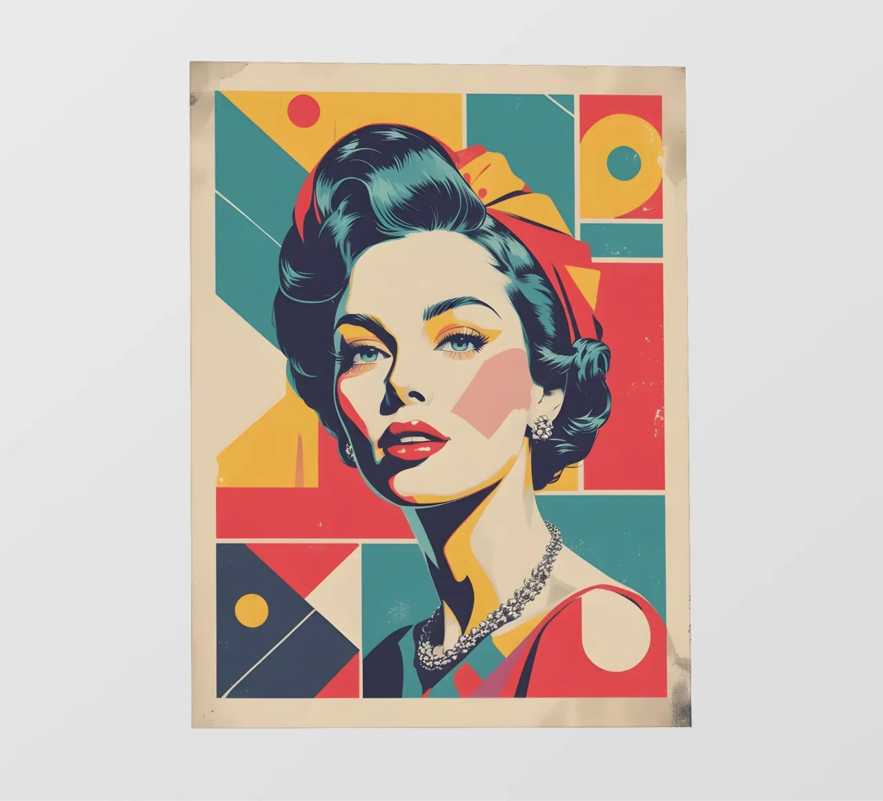 pop art nostalgica e retrò telo in pvc da LIFESTYLE OBJECTS