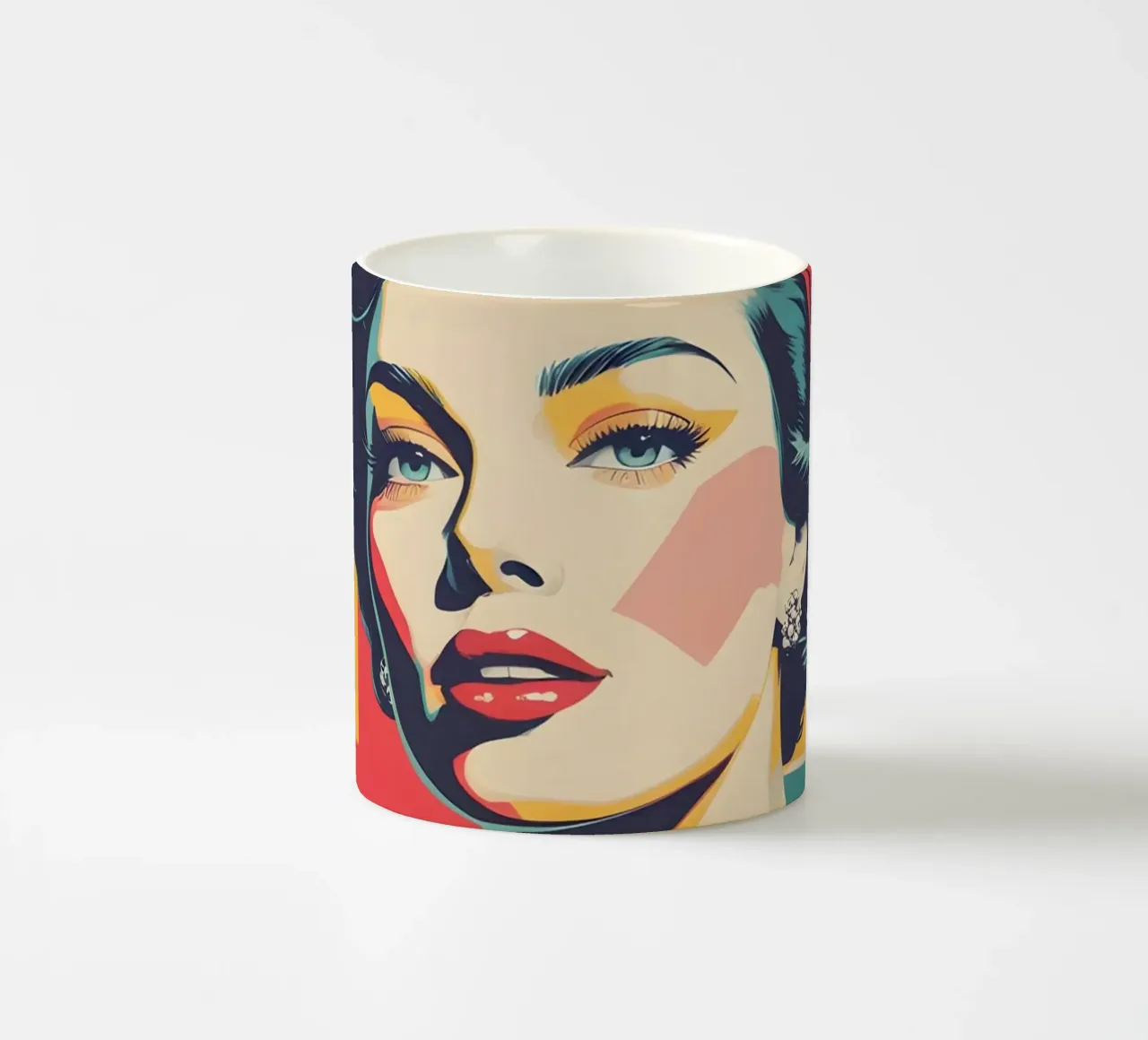 pop art nostalgica e retrò tazza in ceramica da LIFESTYLE OBJECTS