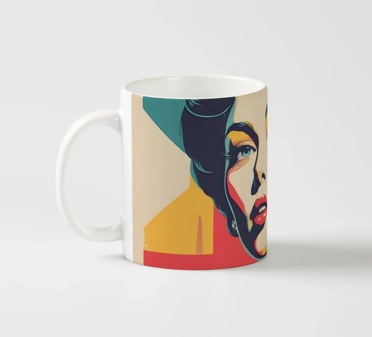 pop art nostalgica e retrò tazza in ceramica da LIFESTYLE OBJECTS