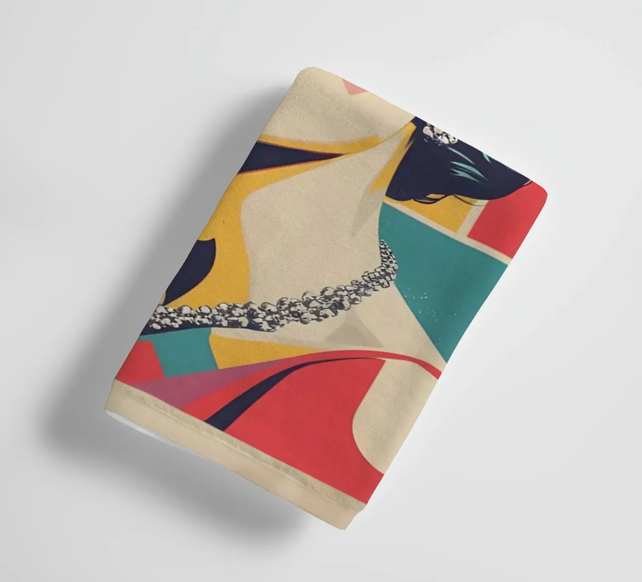 pop art nostalgica e retrò asciugamano da bagno da LIFESTYLE OBJECTS