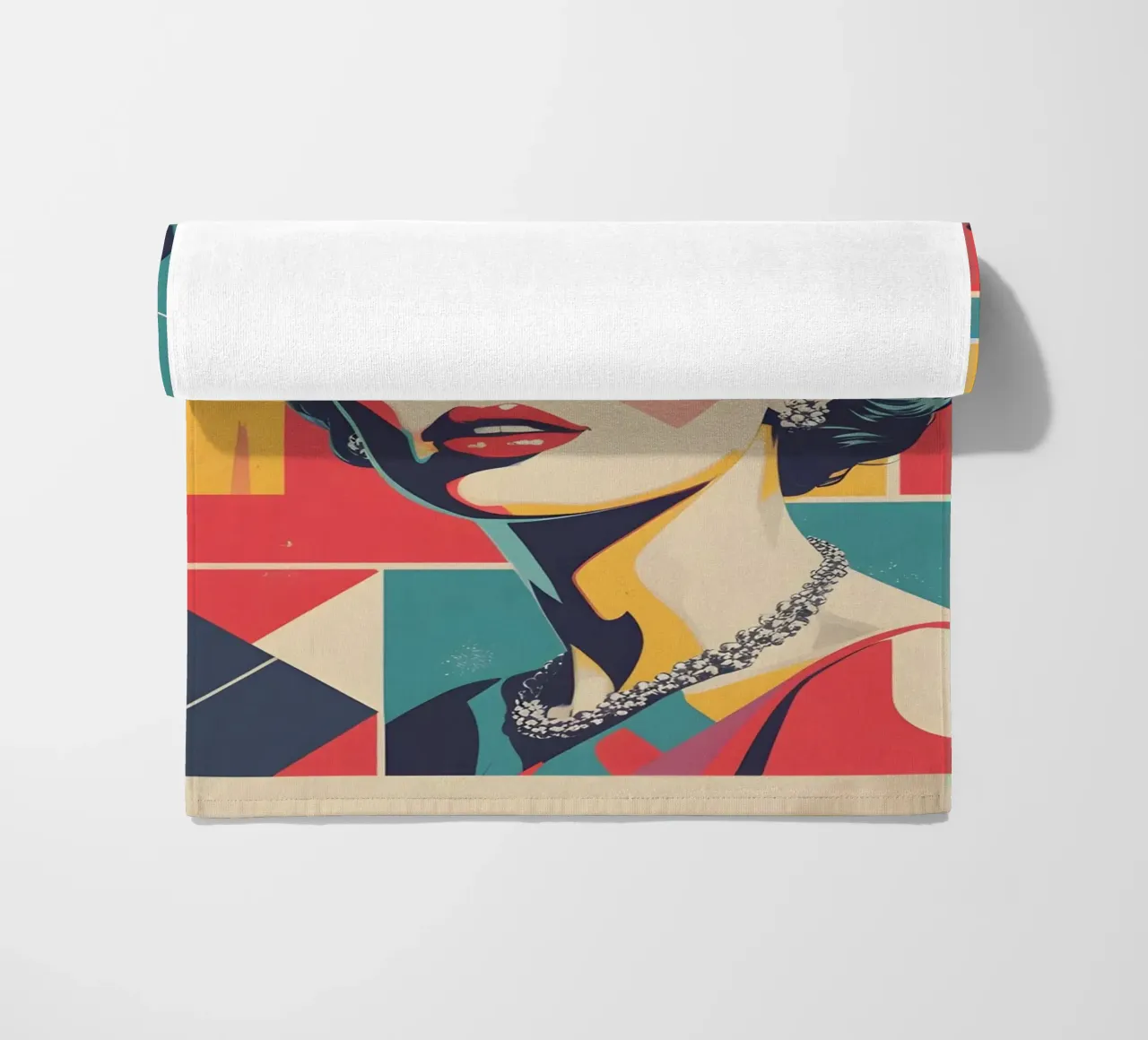 pop art nostalgica e retrò telo mare da LIFESTYLE OBJECTS
