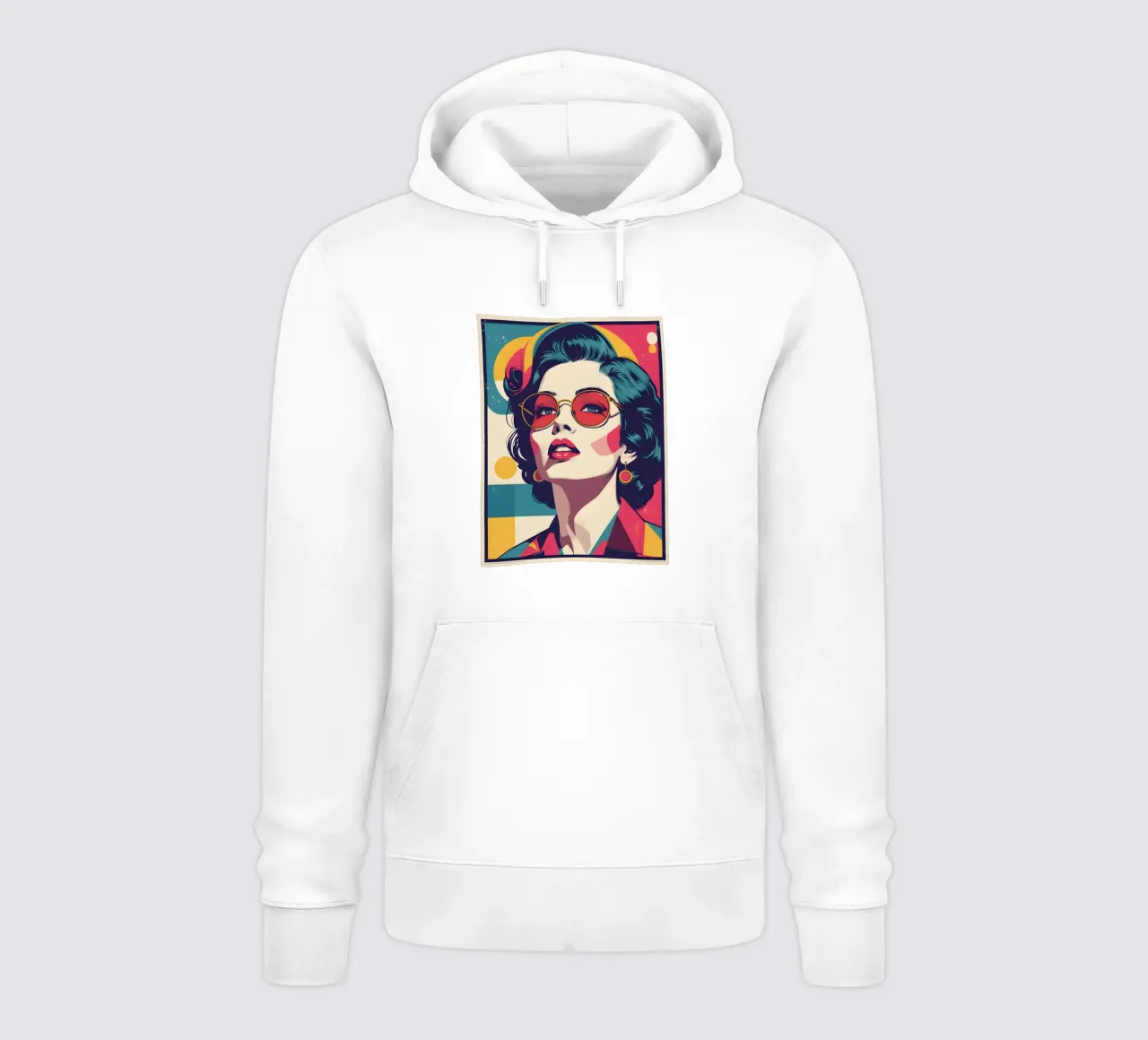 pop art nostalgica e retrò felpa con cappuccio da LIFESTYLE OBJECTS