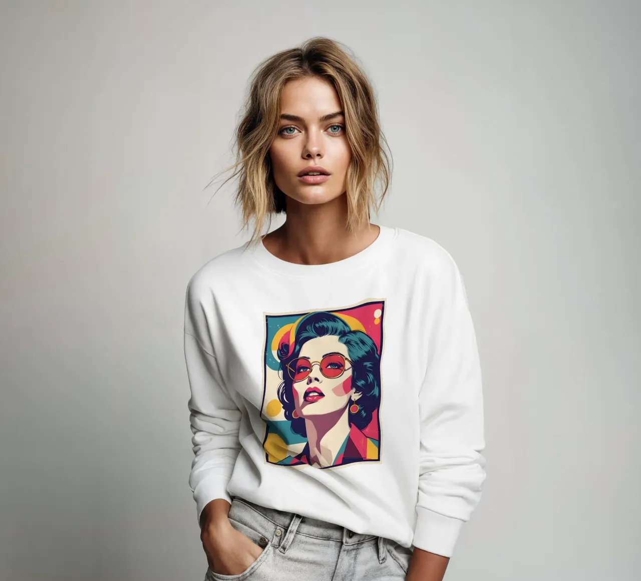 pop art nostalgica e retrò felpa da LIFESTYLE OBJECTS