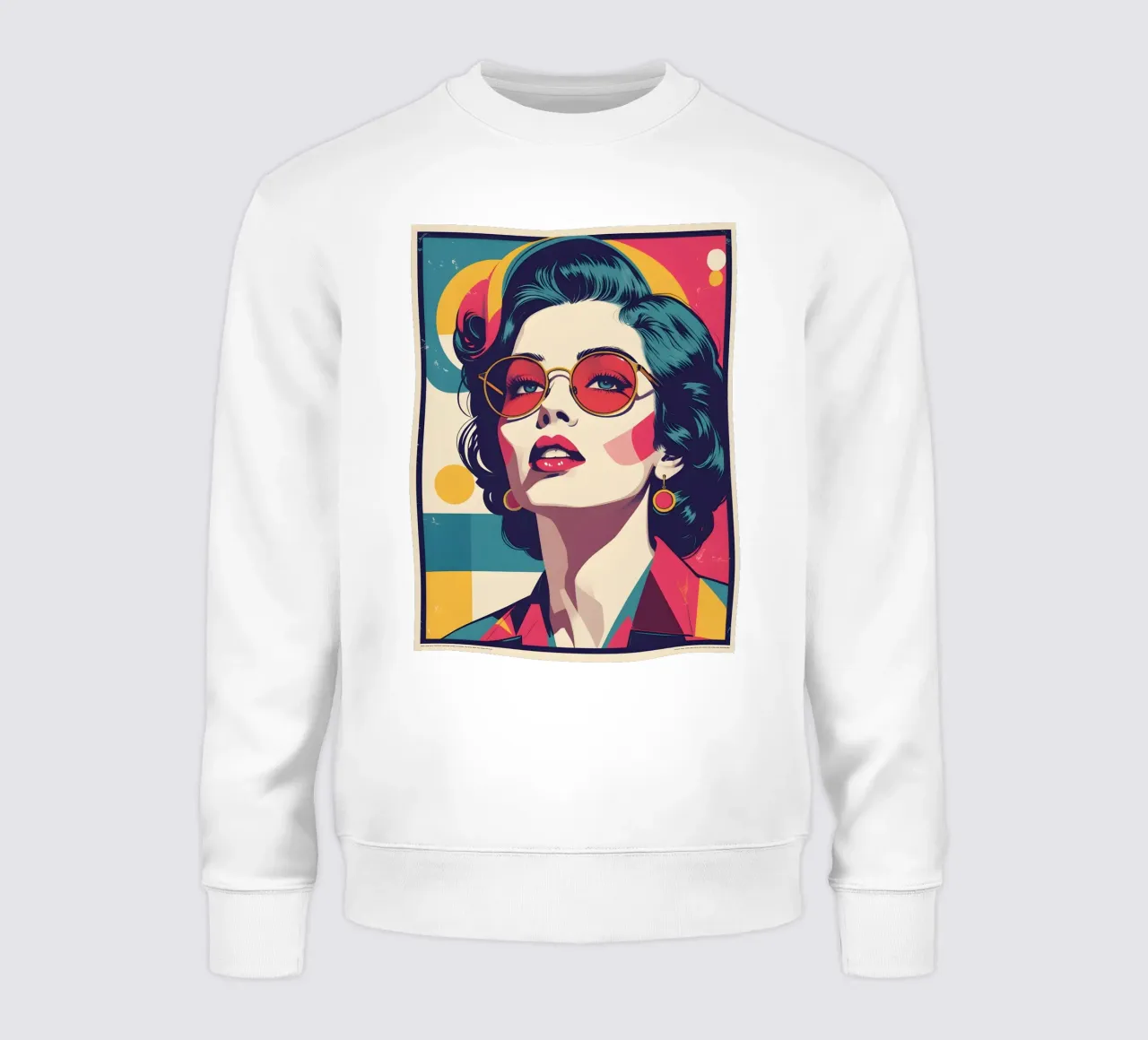 pop art nostalgica e retrò felpa da LIFESTYLE OBJECTS