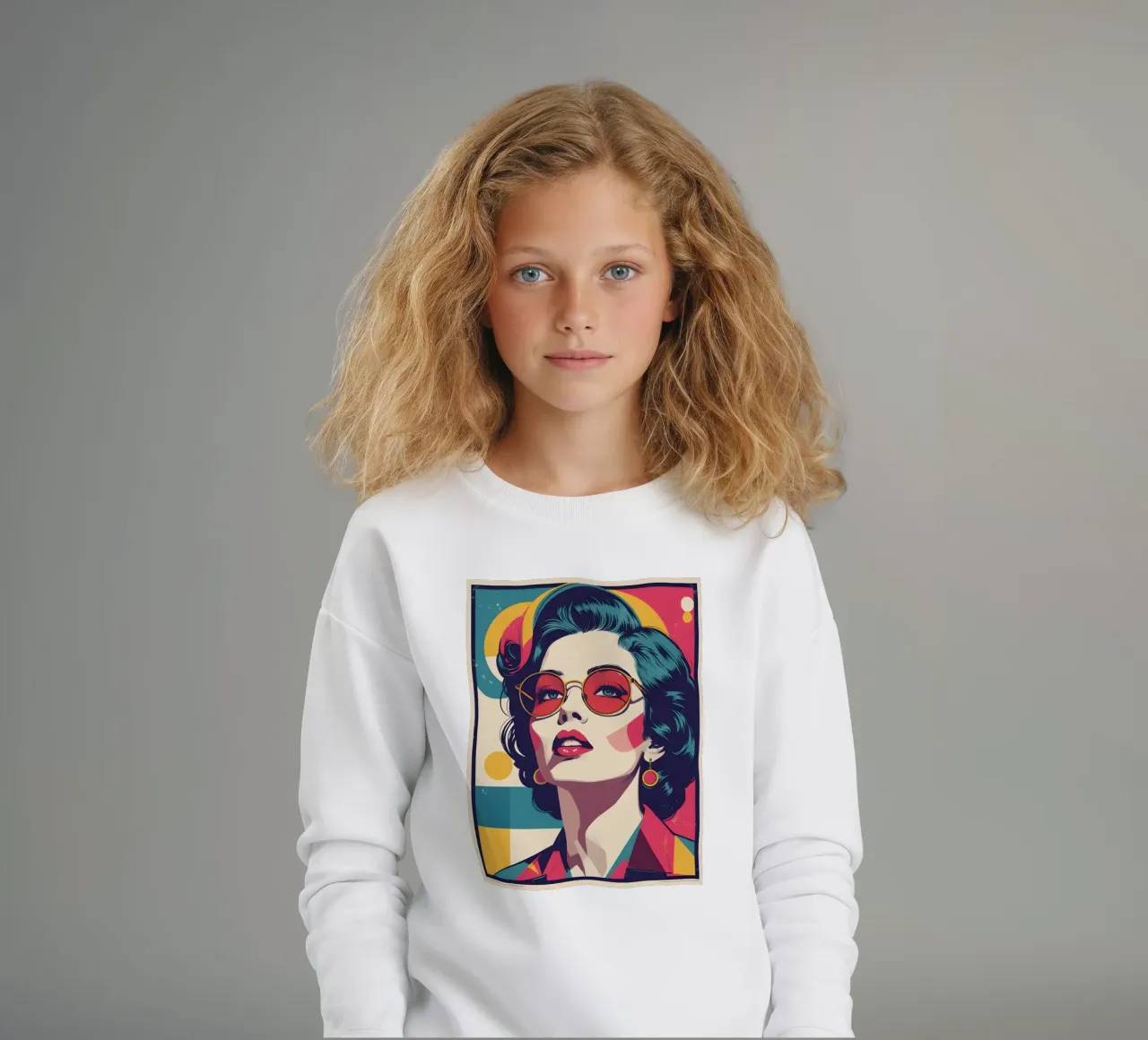 pop art nostalgica e retrò felpa bambino da LIFESTYLE OBJECTS