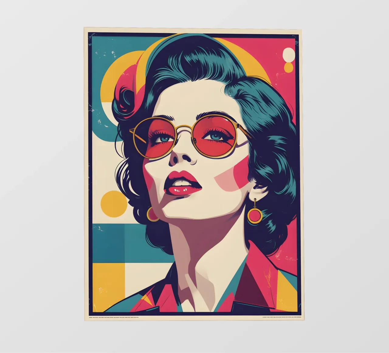 pop art nostalgica e retrò telo in pvc da LIFESTYLE OBJECTS