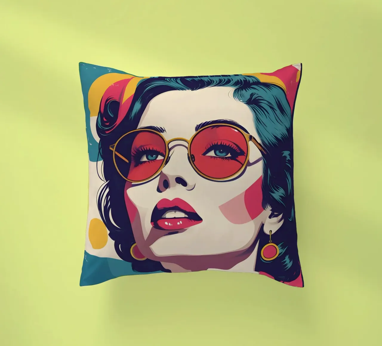pop art nostalgica e retrò cuscino da LIFESTYLE OBJECTS