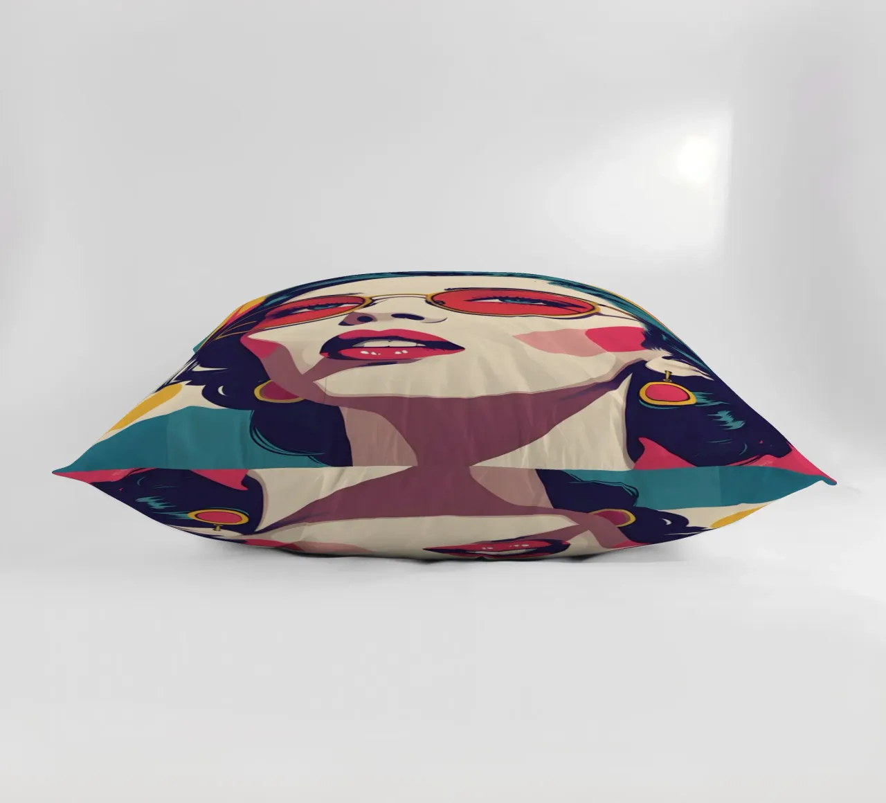 pop art nostalgica e retrò cuscino da LIFESTYLE OBJECTS