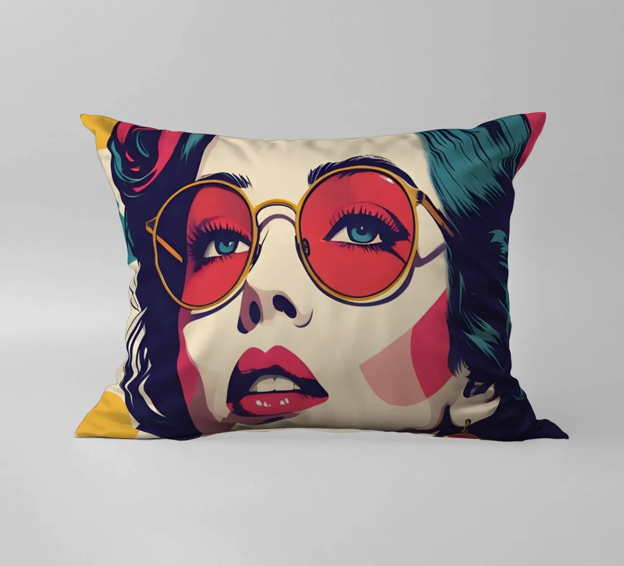 pop art nostalgica e retrò cuscino da LIFESTYLE OBJECTS