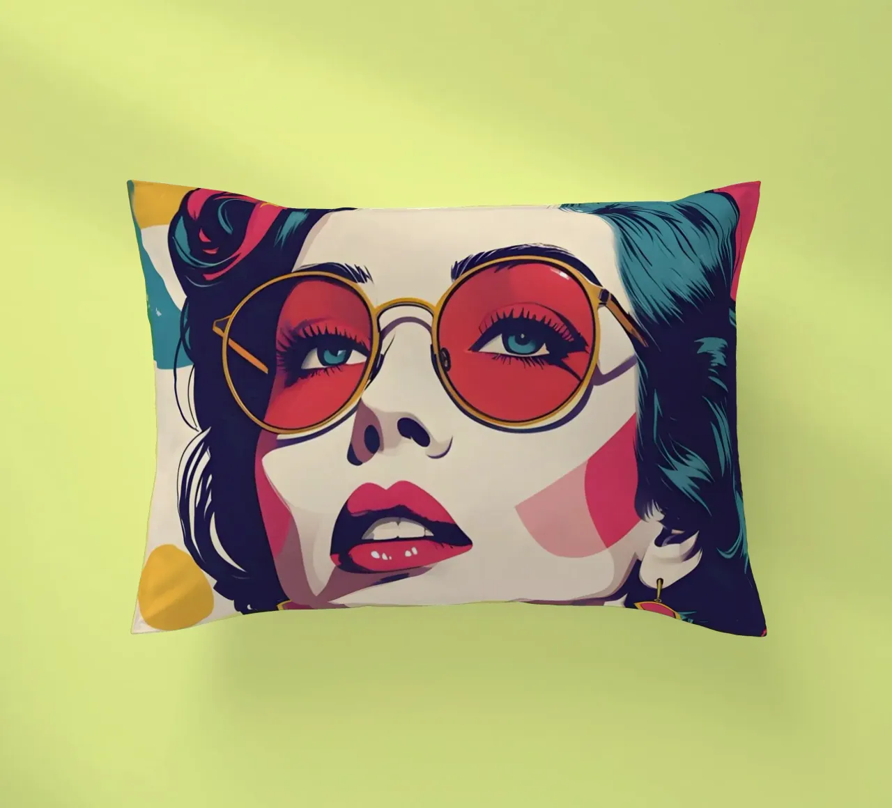 pop art nostalgica e retrò cuscino da LIFESTYLE OBJECTS