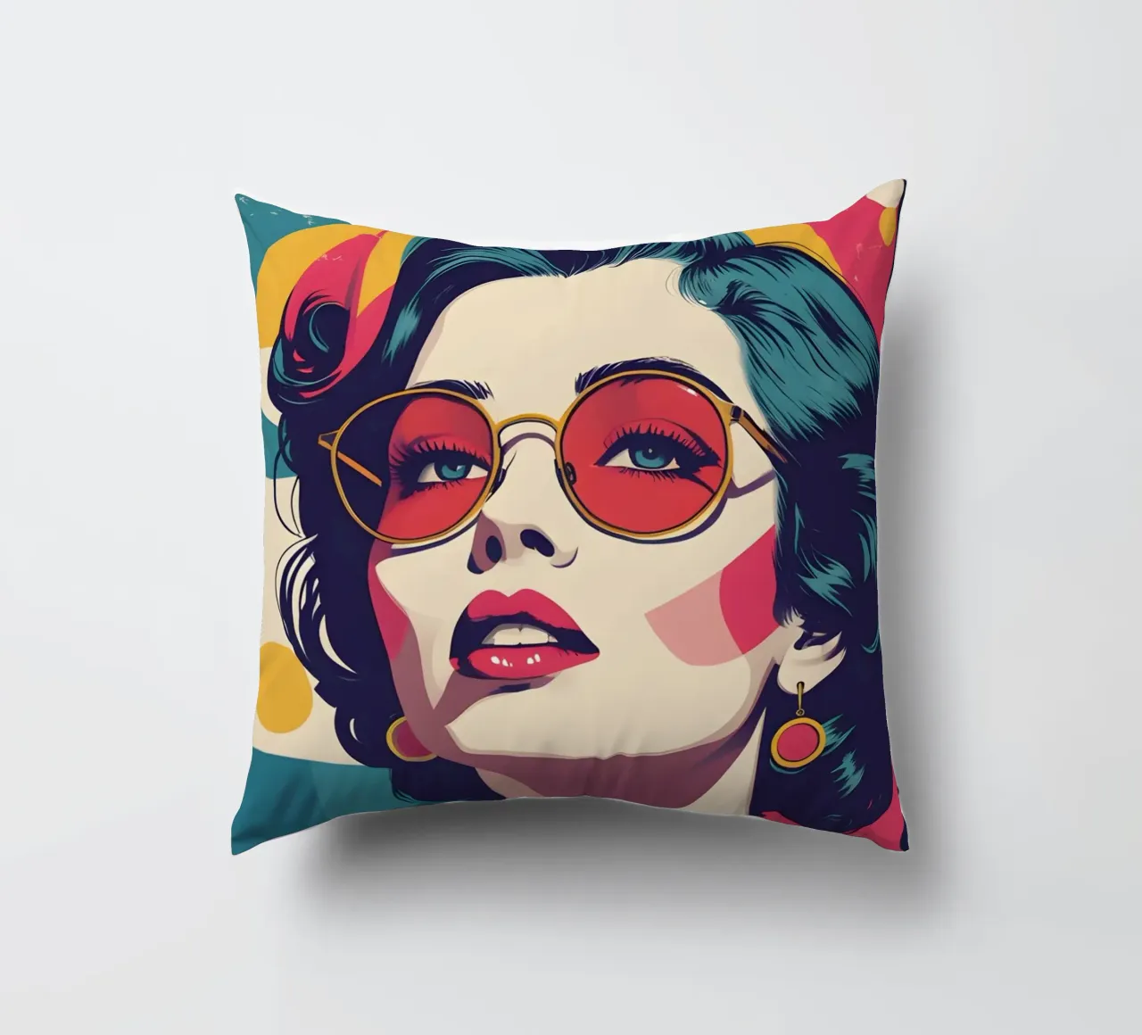 pop art nostalgica e retrò cuscino da LIFESTYLE OBJECTS