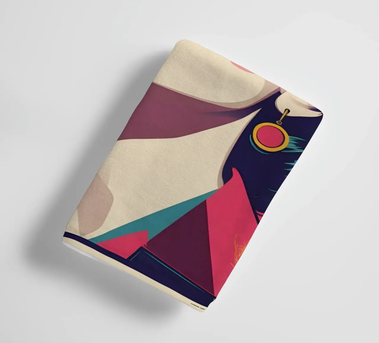 pop art nostalgica e retrò asciugamano da bagno da LIFESTYLE OBJECTS