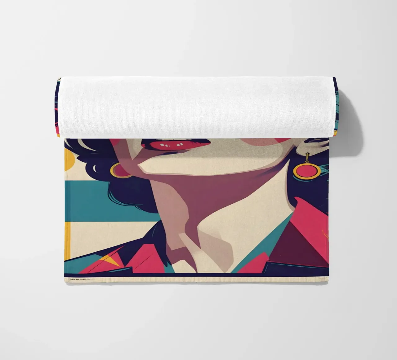 pop art nostalgica e retrò telo mare da LIFESTYLE OBJECTS