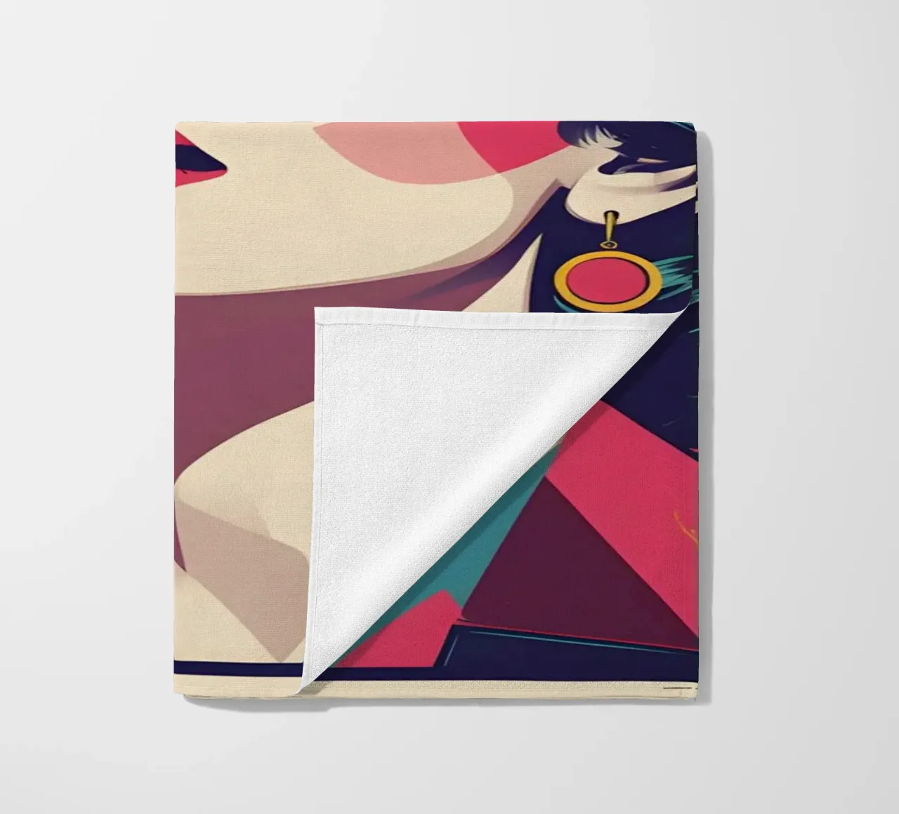 pop art nostalgica e retrò telo mare da LIFESTYLE OBJECTS