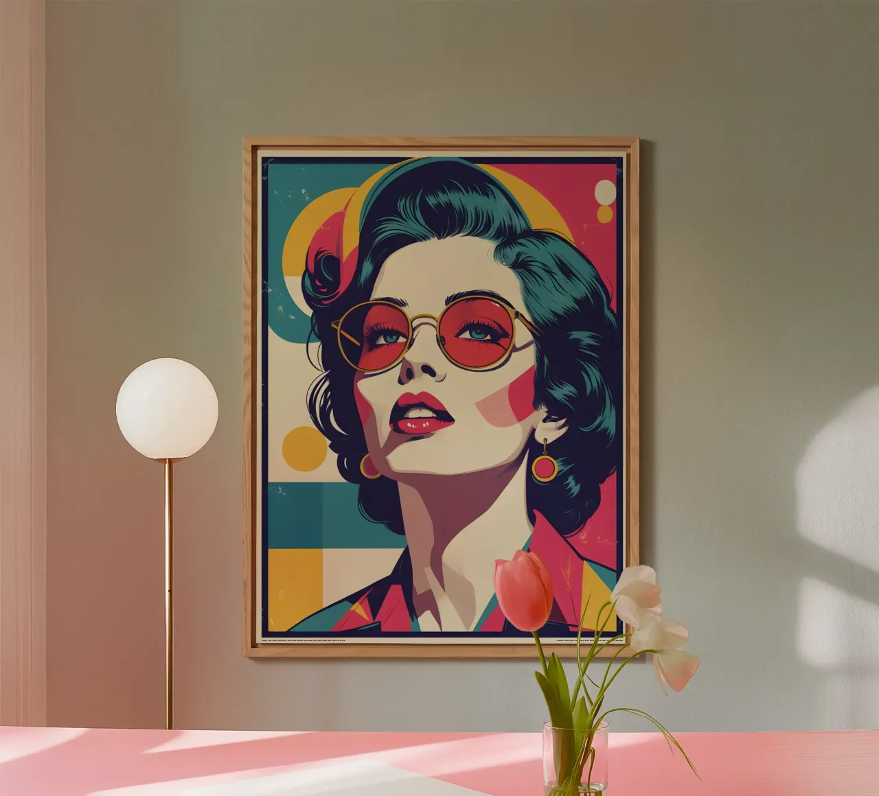 pop art nostalgica e retrò alluminio dibond da LIFESTYLE OBJECTS