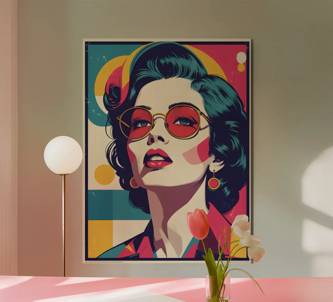 pop art nostalgica e retrò alluminio dibond da LIFESTYLE OBJECTS