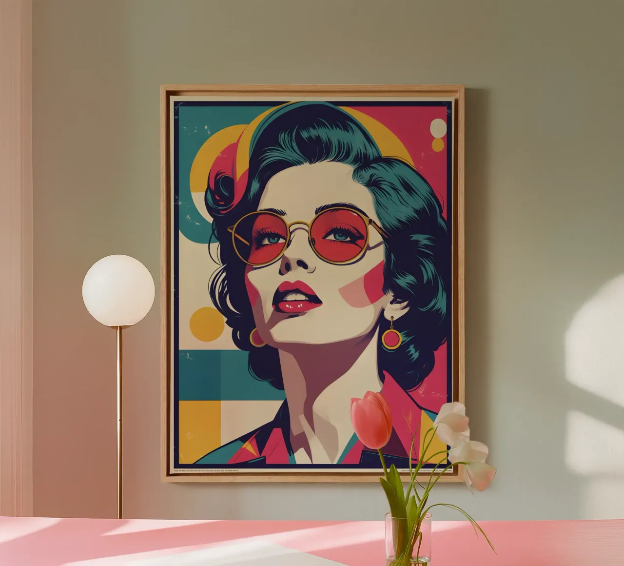 pop art nostalgic and retro canvas by LIFESTYLE OBJECTS