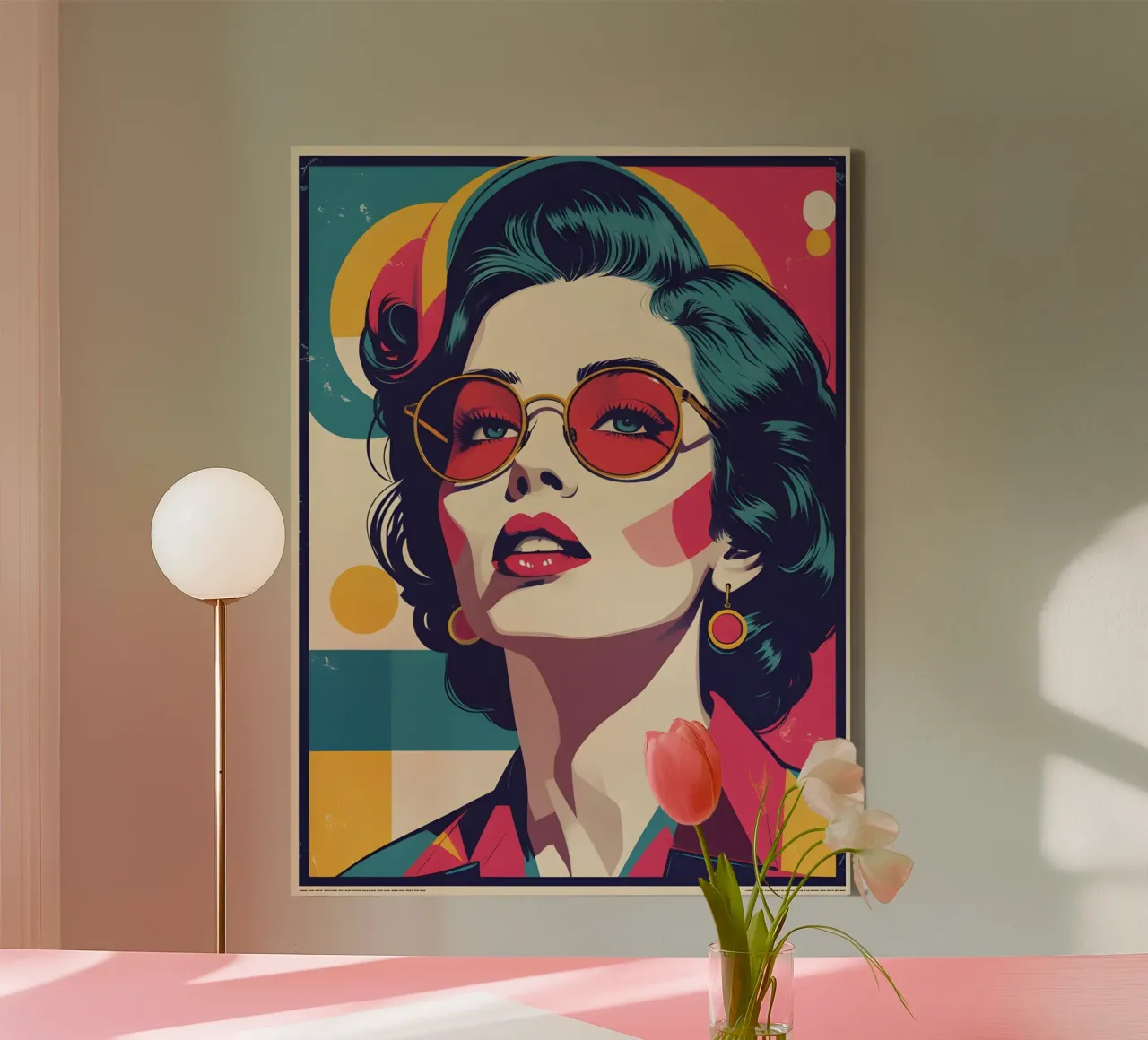 pop art nostalgic and retro canvas by LIFESTYLE OBJECTS