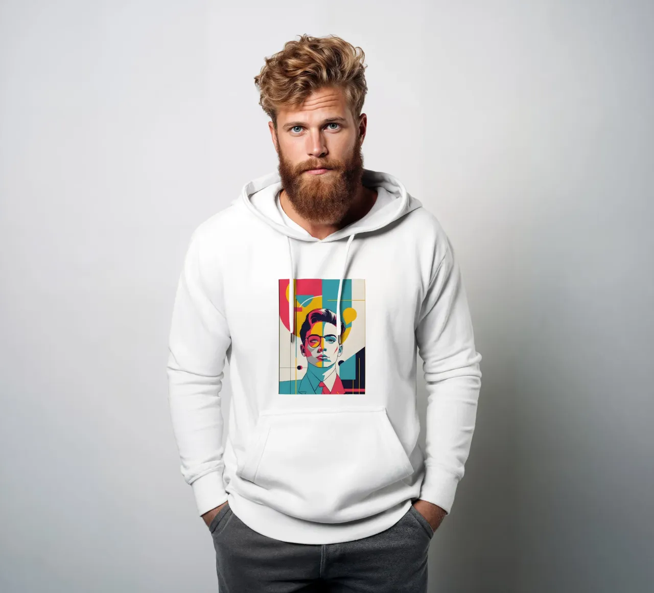 pop art nostalgica e retrò felpa con cappuccio da LIFESTYLE OBJECTS