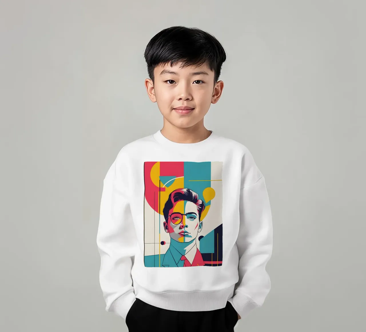 pop art nostalgica e retrò felpa bambino da LIFESTYLE OBJECTS