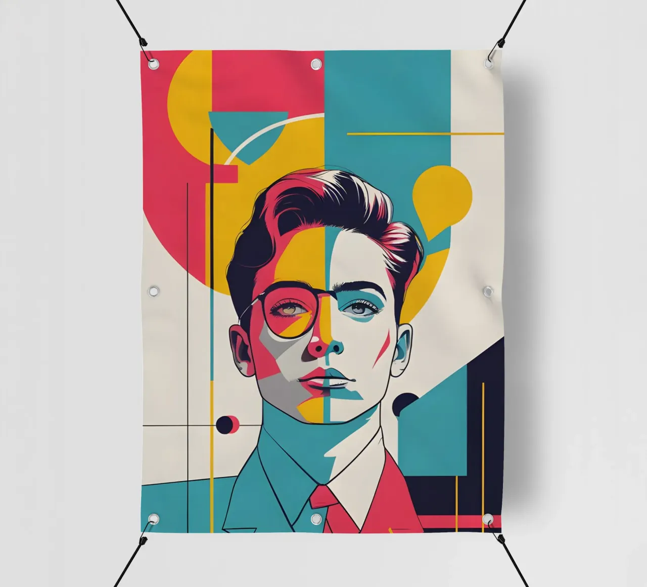 pop art nostalgica e retrò telo in pvc da LIFESTYLE OBJECTS