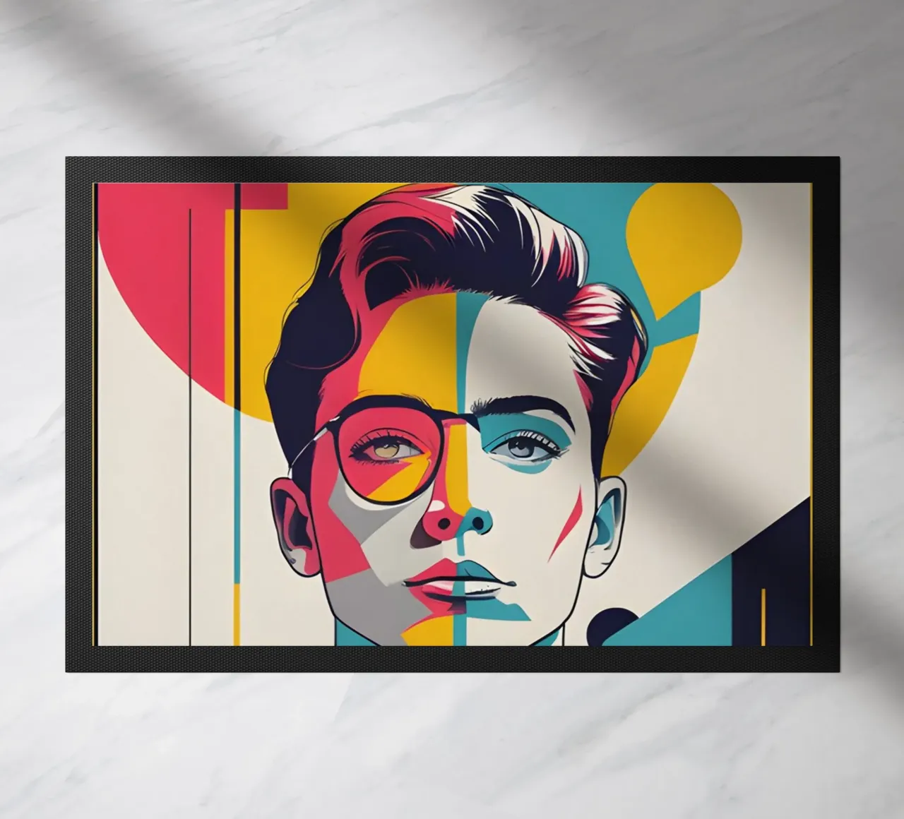 pop art nostalgica e retrò zerbino da LIFESTYLE OBJECTS