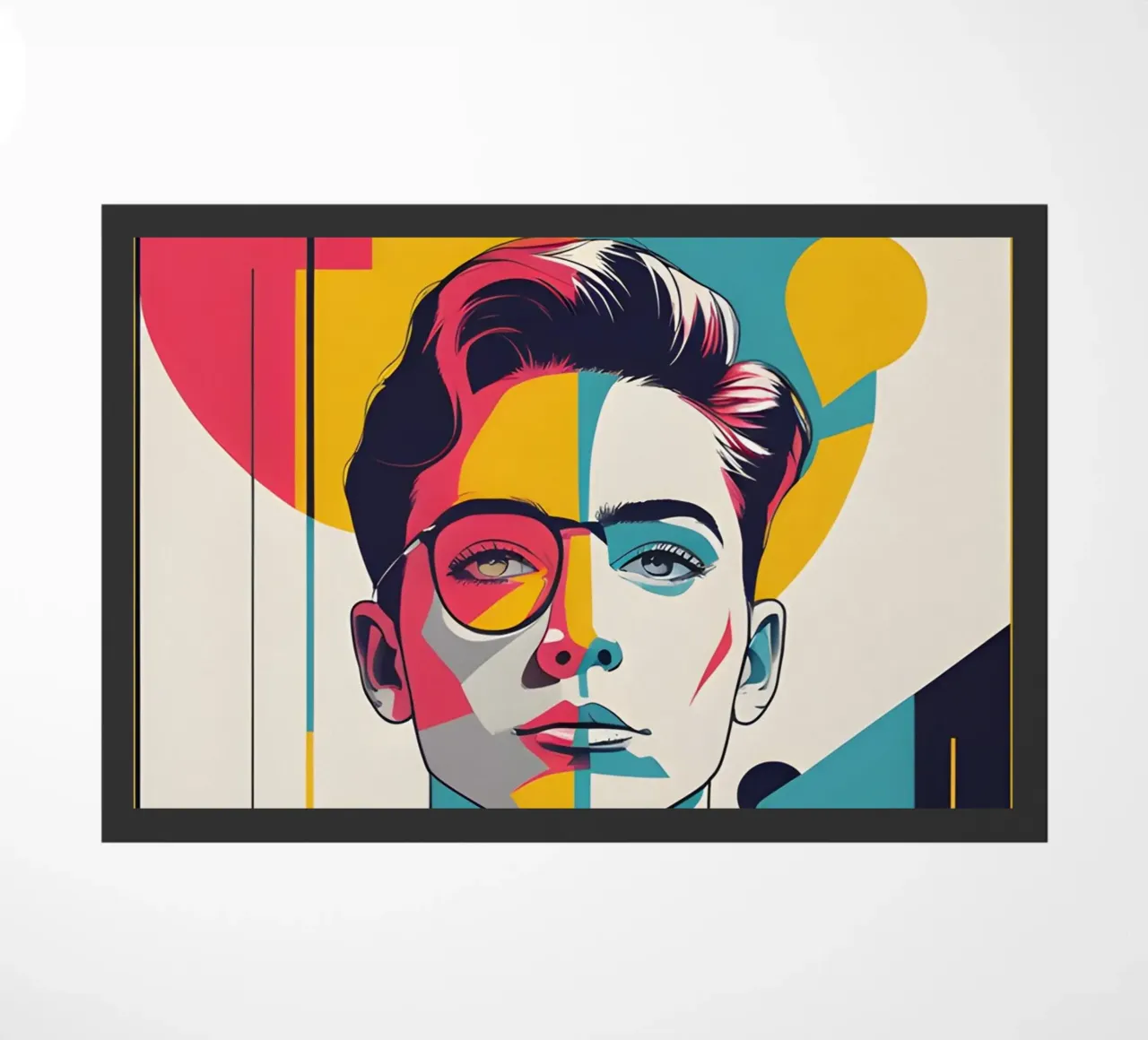 pop art nostalgica e retrò zerbino da LIFESTYLE OBJECTS
