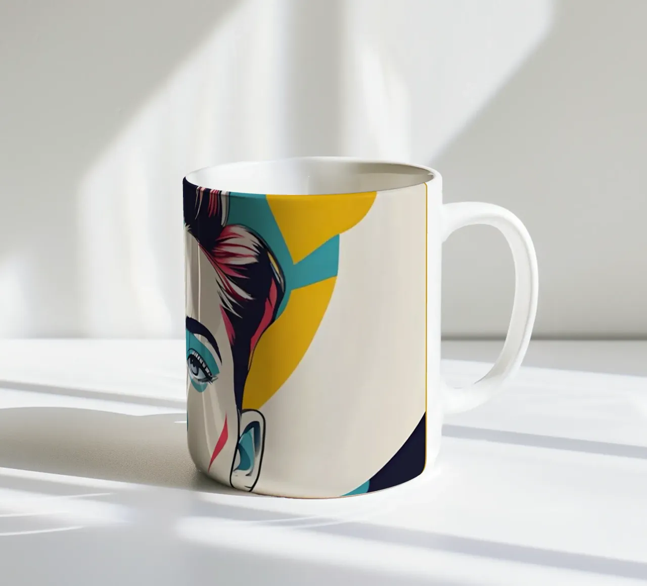 pop art nostalgica e retrò tazza in ceramica da LIFESTYLE OBJECTS