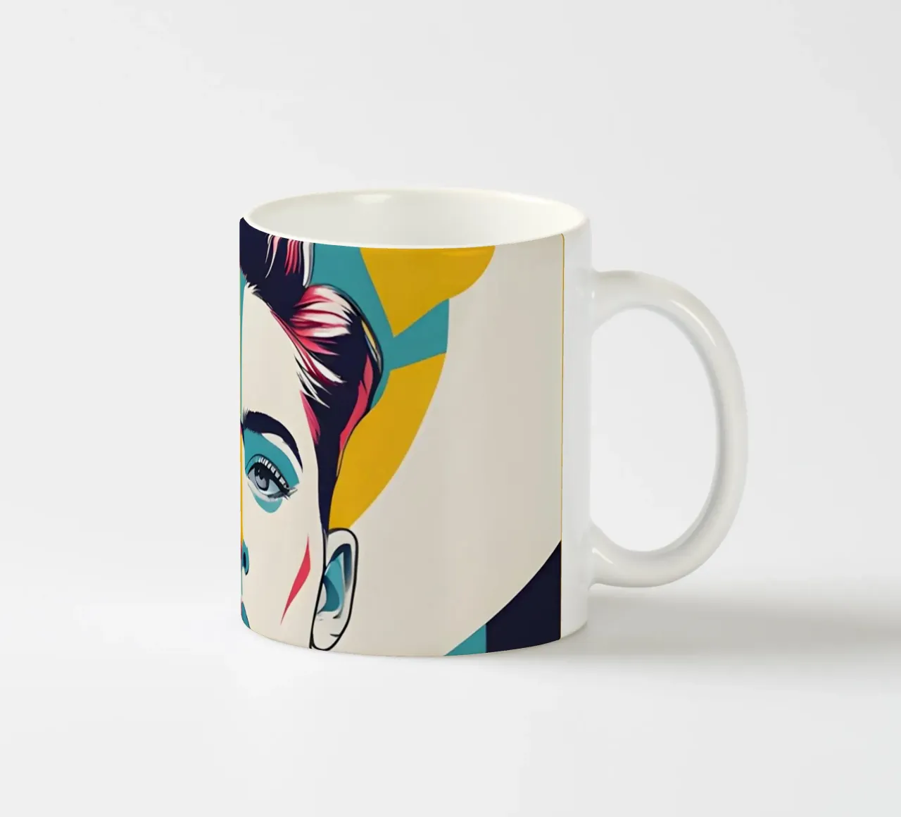 pop art nostalgica e retrò tazza in ceramica da LIFESTYLE OBJECTS