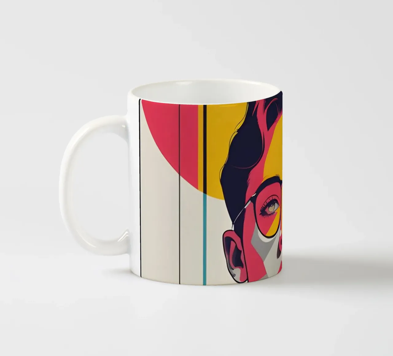 pop art nostalgica e retrò tazza in ceramica da LIFESTYLE OBJECTS