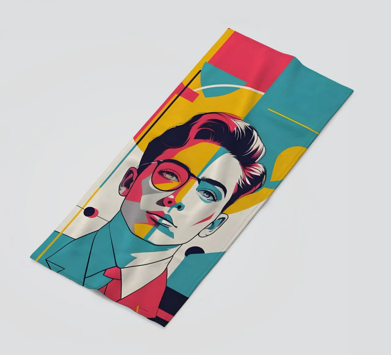 pop art nostalgica e retrò telo mare da LIFESTYLE OBJECTS