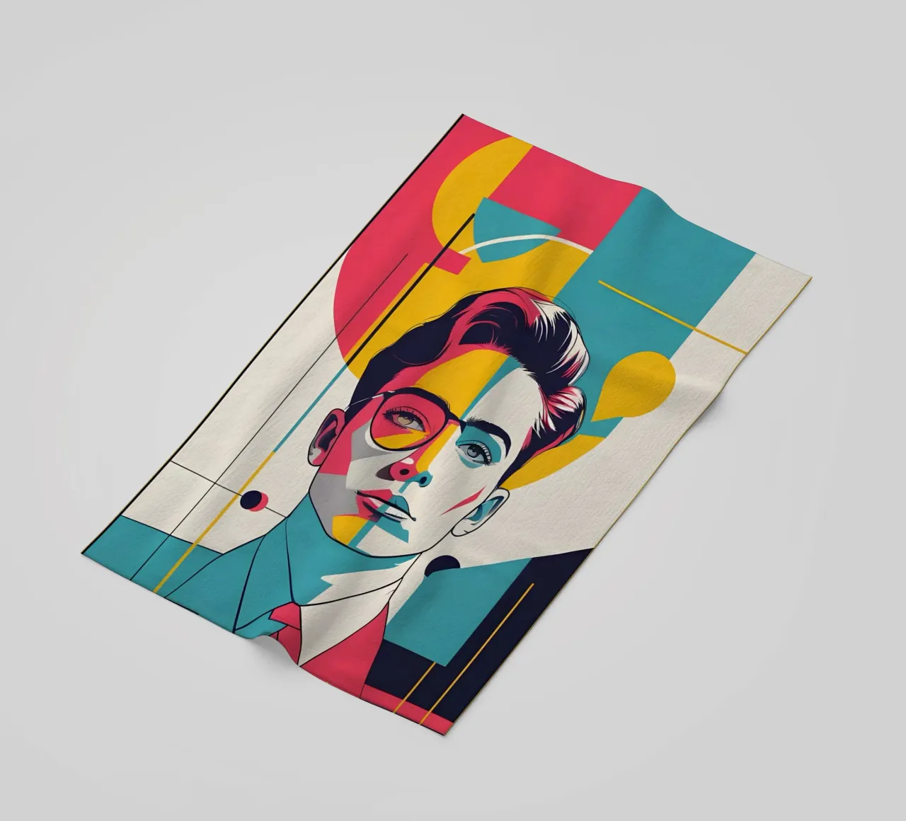 pop art nostalgica e retrò telo mare da LIFESTYLE OBJECTS