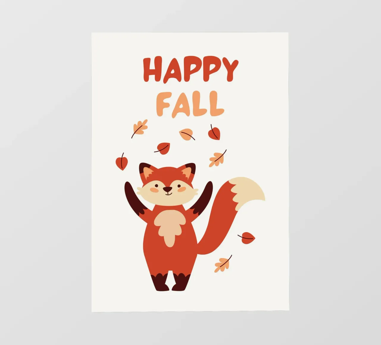 Happy Fall pellicola backlit da PinkCandyWalls