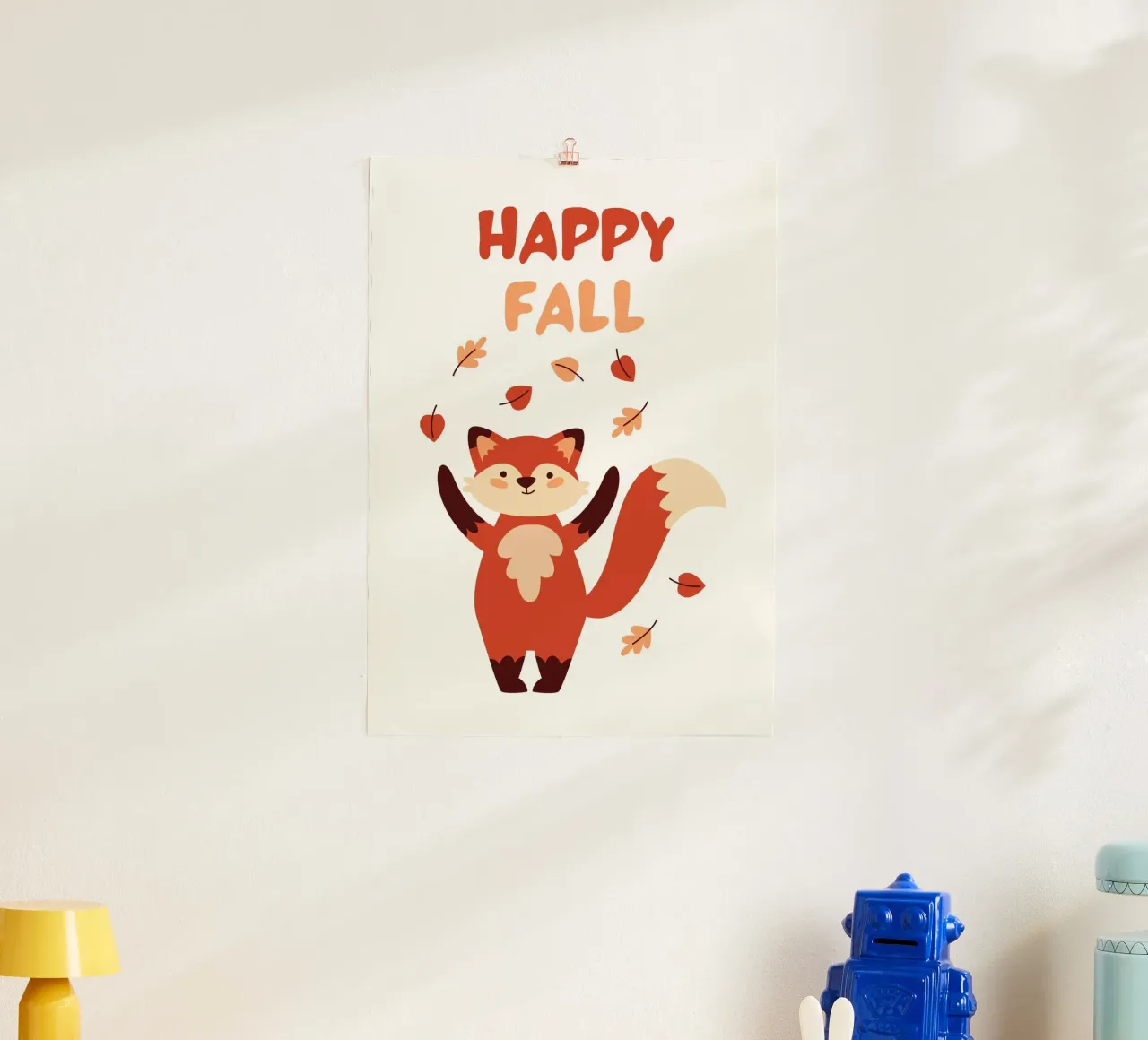 Happy Fall poster da PinkCandyWalls