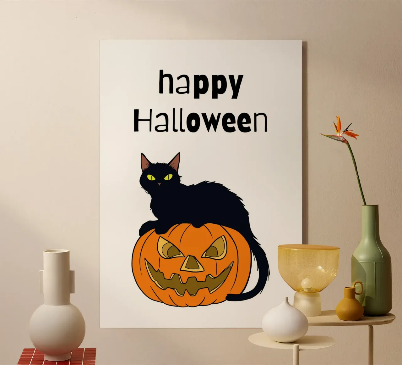 Happy Halloween plexiglass da PinkCandyWalls