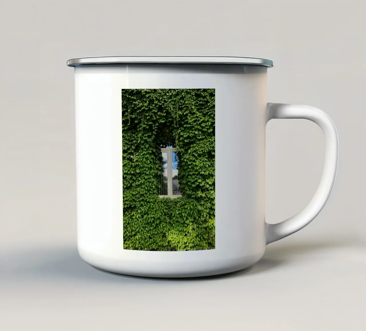 window in leaf wall tazza in smalto da beney