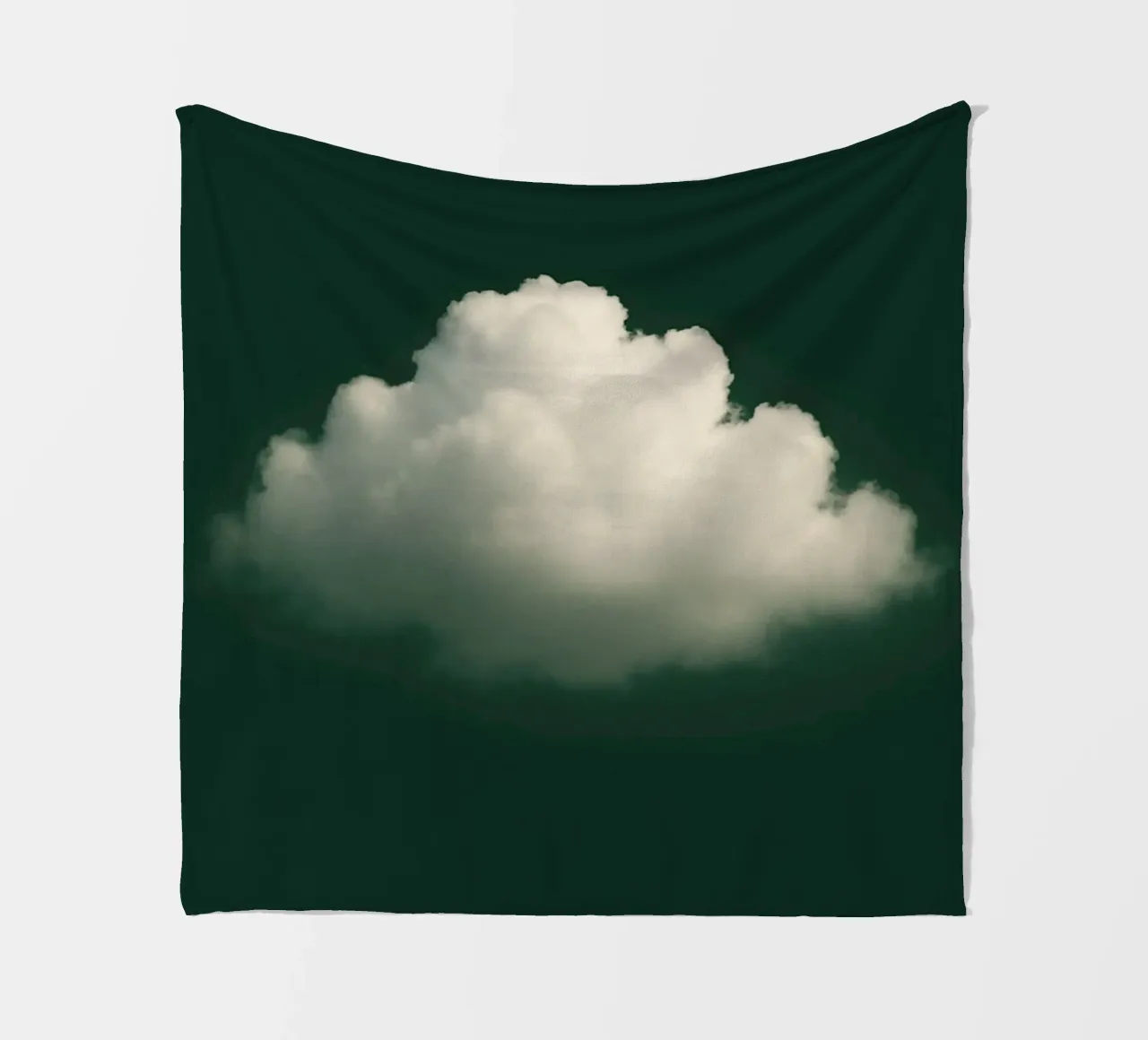 Clouds on a green background coperta in pile da Ramcdc