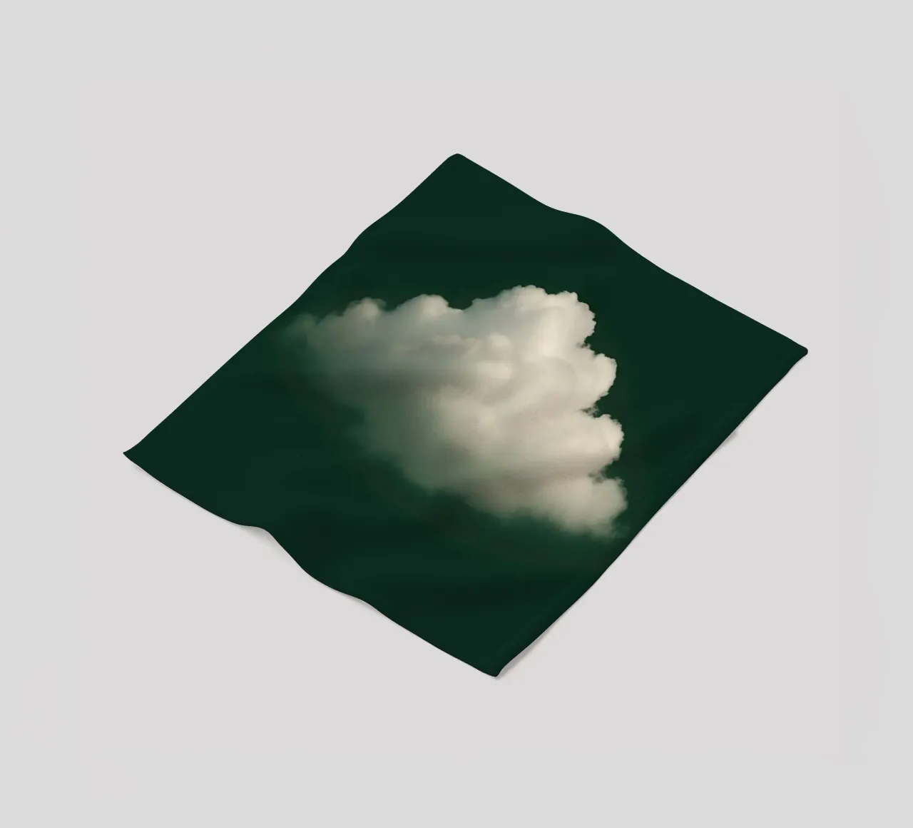 Clouds on a green background coperta in pile da Ramcdc