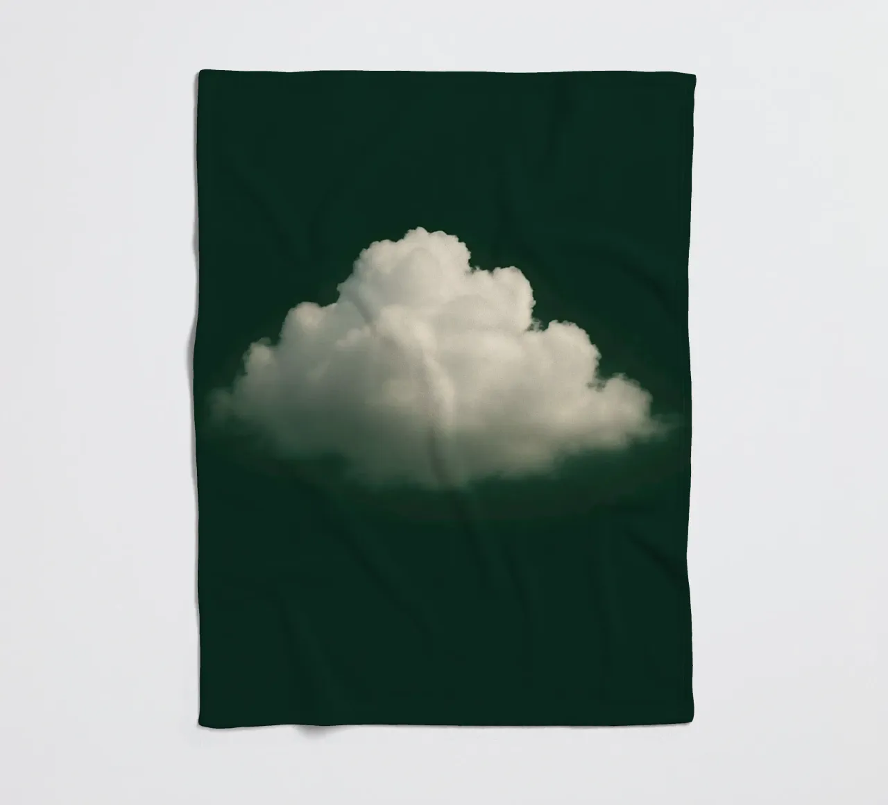 Clouds on a green background coperta in pile da Ramcdc