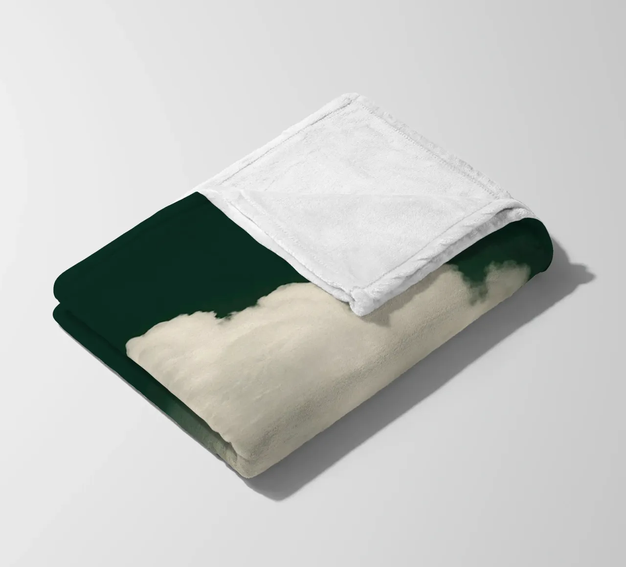 Clouds on a green background coperta in pile da Ramcdc