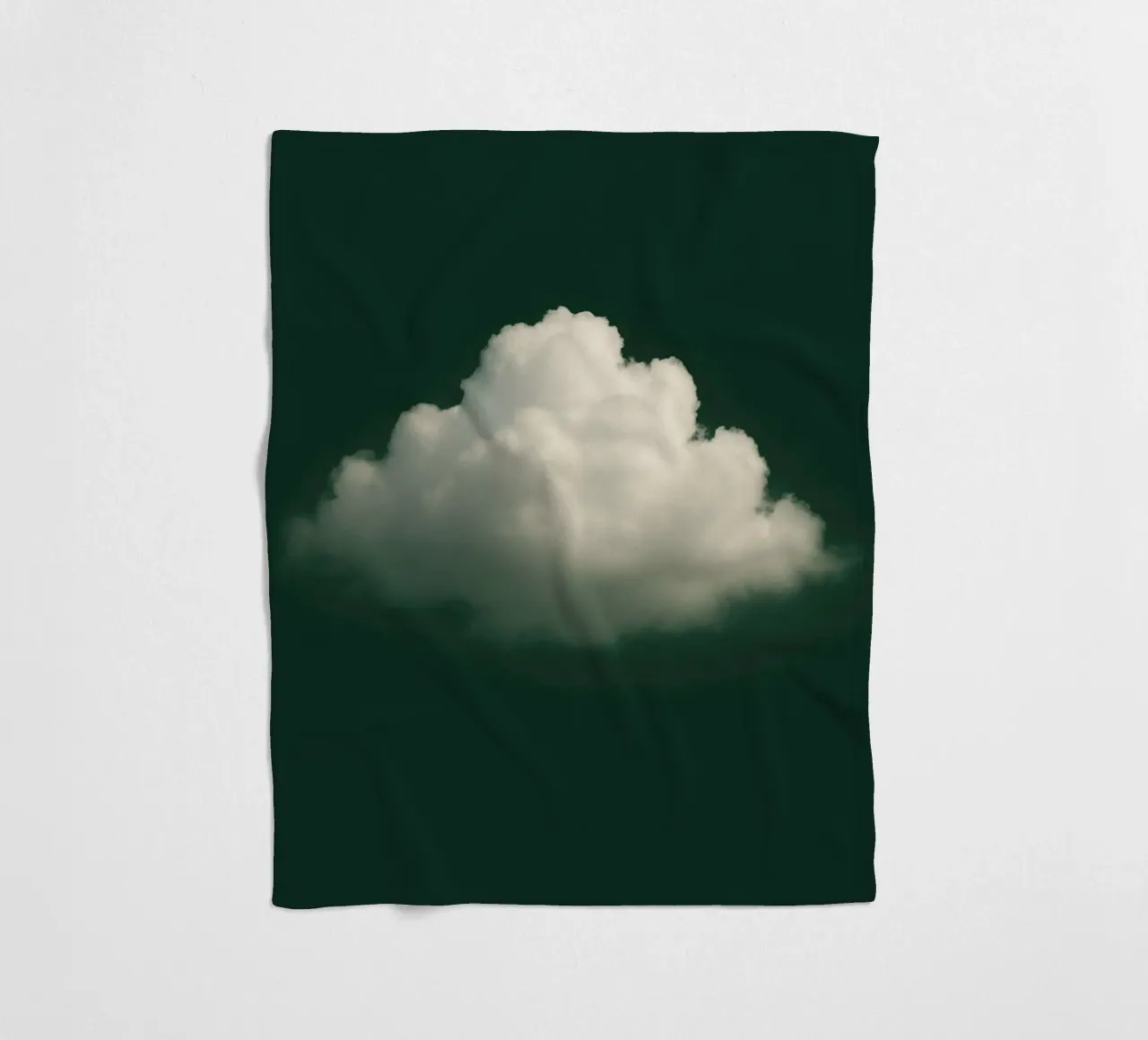 Clouds on a green background coperta in pile da Ramcdc