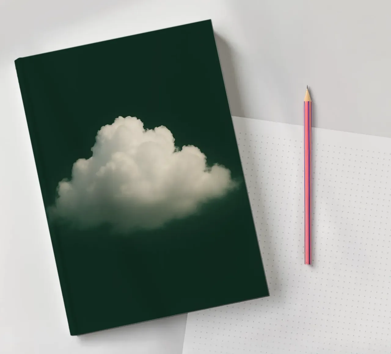 Clouds on a green background diario da Ramcdc