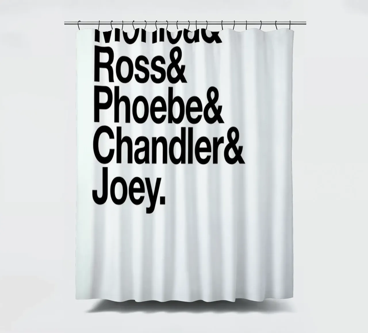Just Friends shower curtain by Studio One