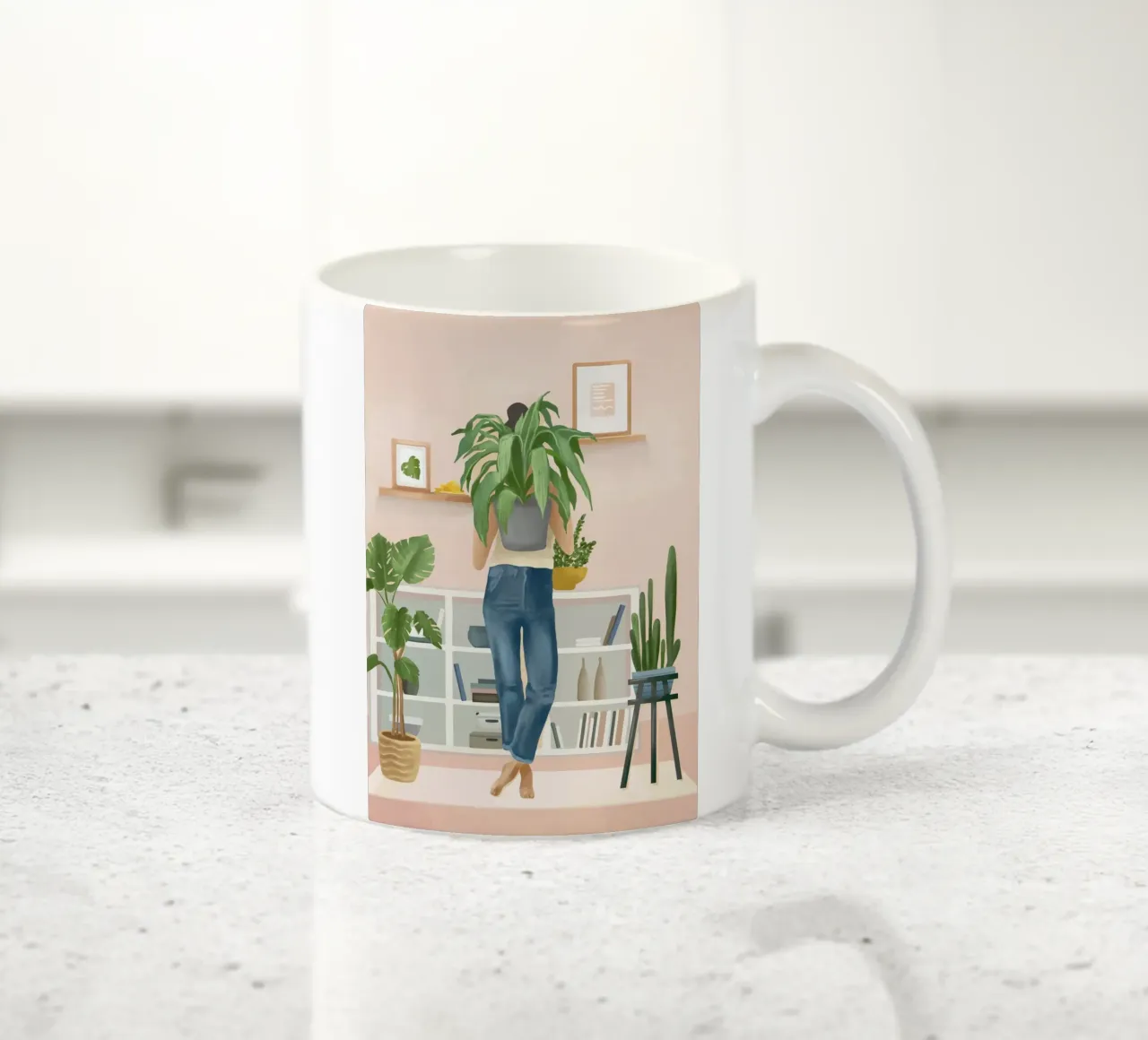 My Little Garden I tazza in ceramica da cityart