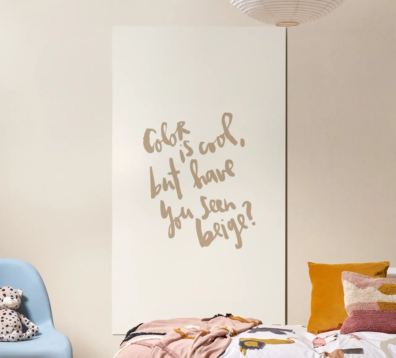 Beige poster da Brushmeetspaper