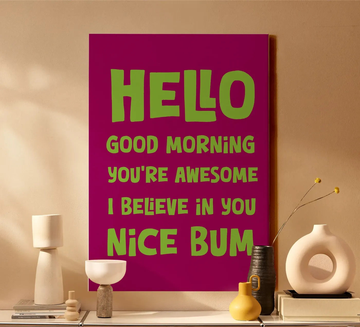 Hello tela da PinkCandyWalls