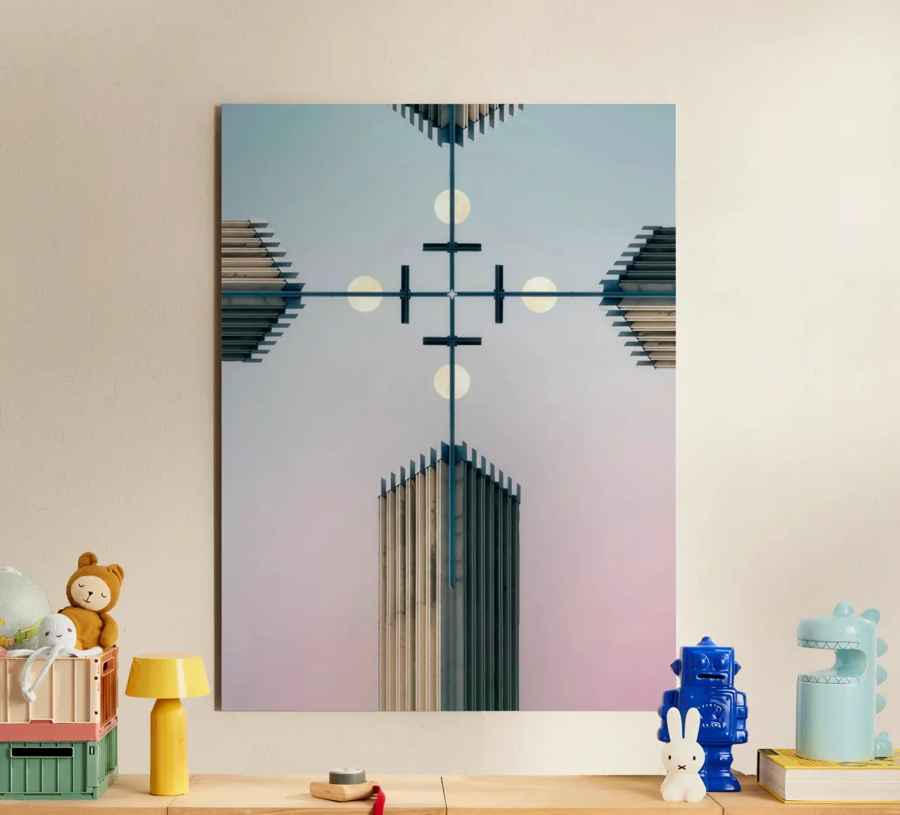 perfect link architecture alluminio dibond da beney