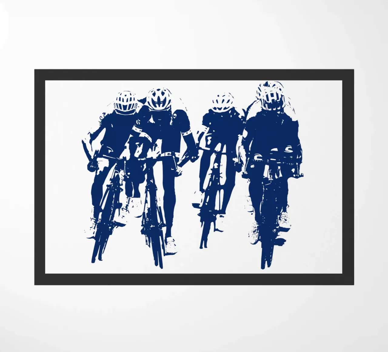 Cycling doormat by LaylaOzFun