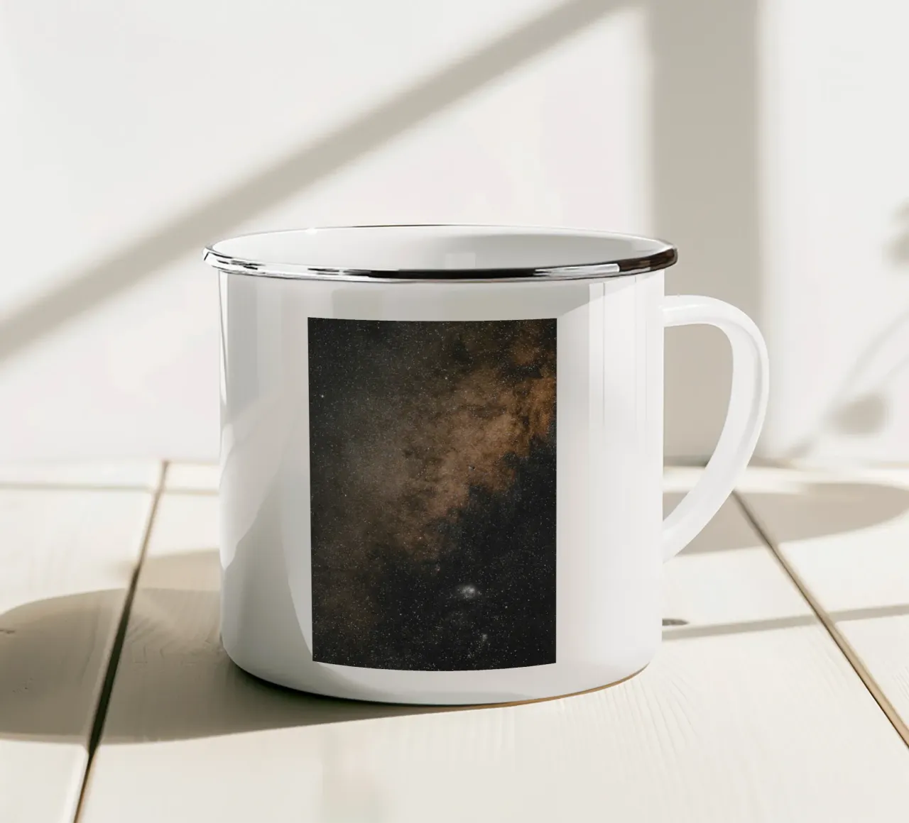 starry gradient tazza in smalto da beney