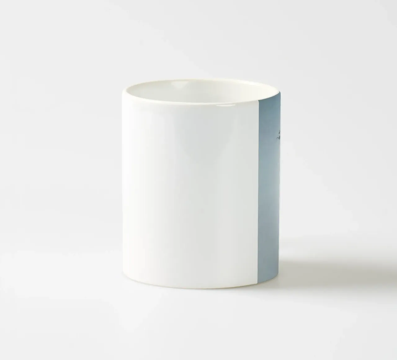 single tree on rock tazza in ceramica da morgal